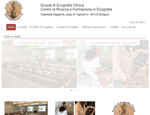 Tablet Screenshot of ecografiabologna.org